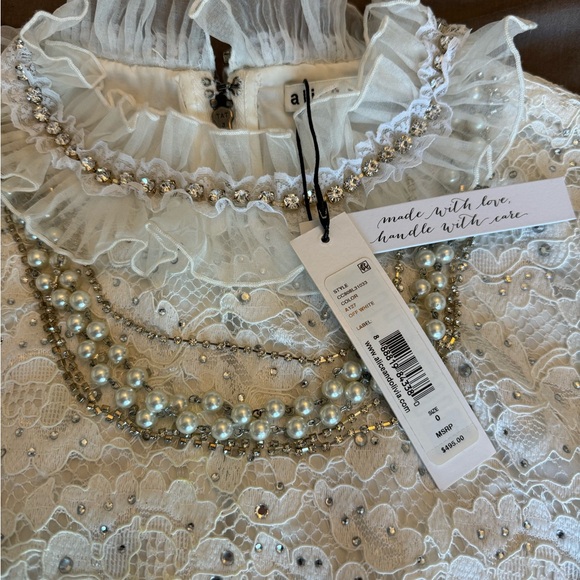 Alice and Olivia Lace Top - Picture 2 of 7